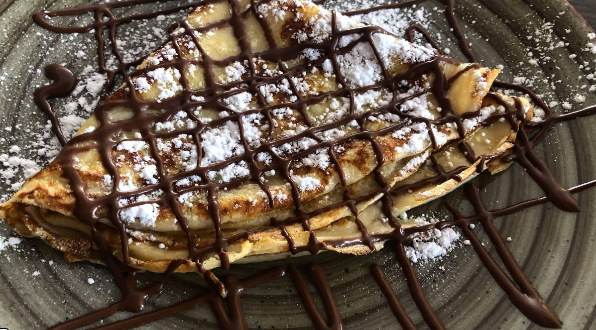 Crepe con chocolate